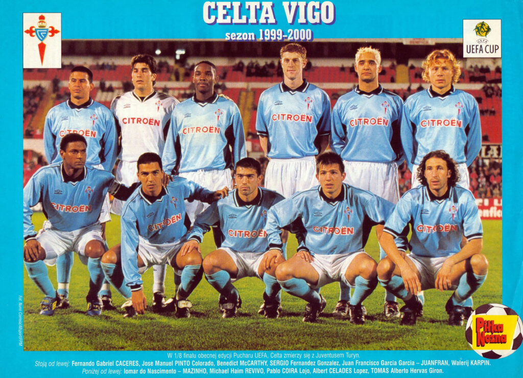 maillot vintage Celta Vigo 1999/2000 Europe