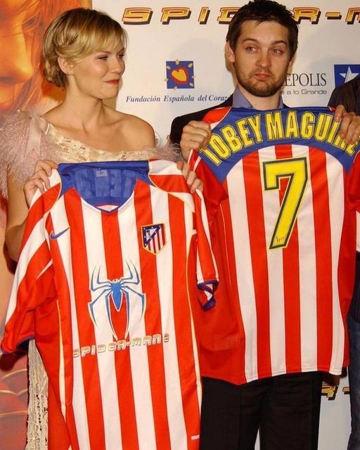 maillot vintage domicile Atlético Madrid 2004/2005