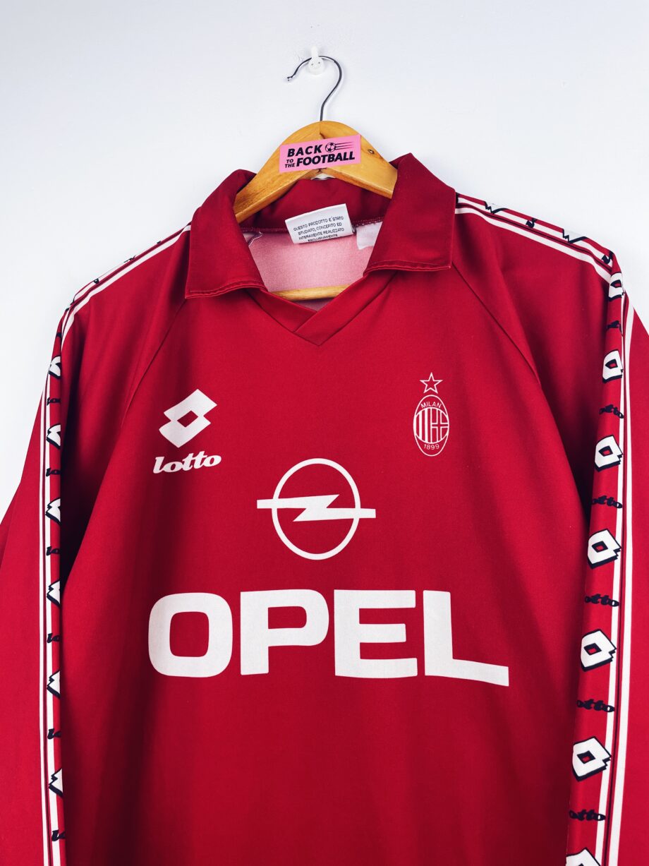 maillot vintage entrainement AC Milan 1994/1995 manches longues