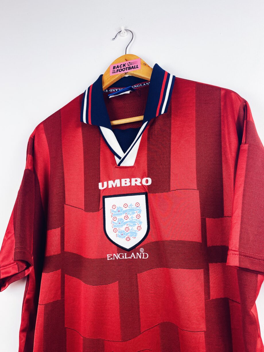 maillot vintage extérieur Angleterre 1997/1999