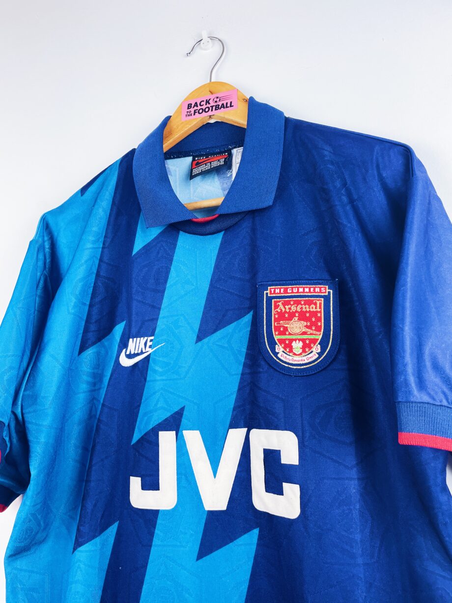 maillot vintage extérieur Arsenal 1995/1996