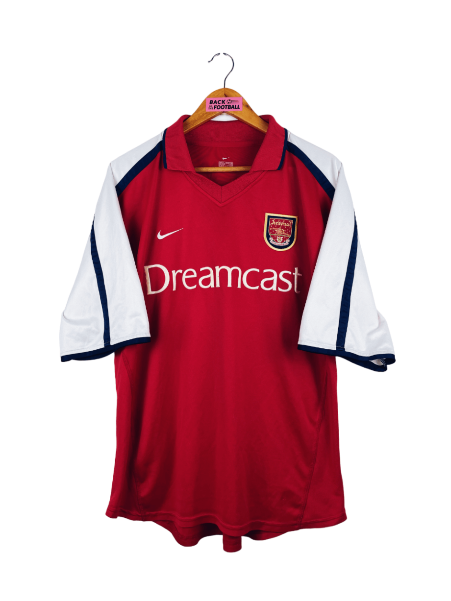 maillot vintage domicile Arsenal 2000/2002