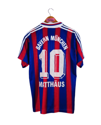 maillot vintage domicile Bayern Munich 1995/1997 floqué Matthaüs #10