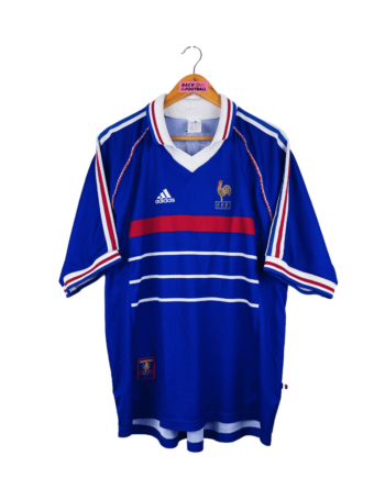 maillot vintage domicile de l'équipe de France 1998