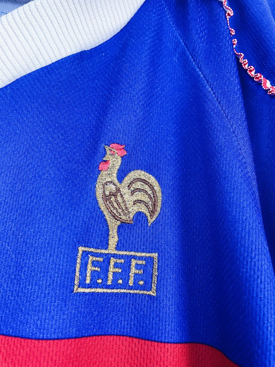 maillot vintage domicile de l'équipe de France 1998