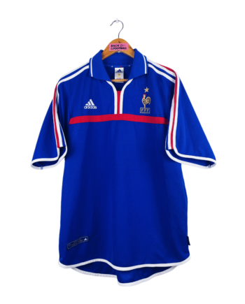 maillot vintage domicile équipe de France 2000