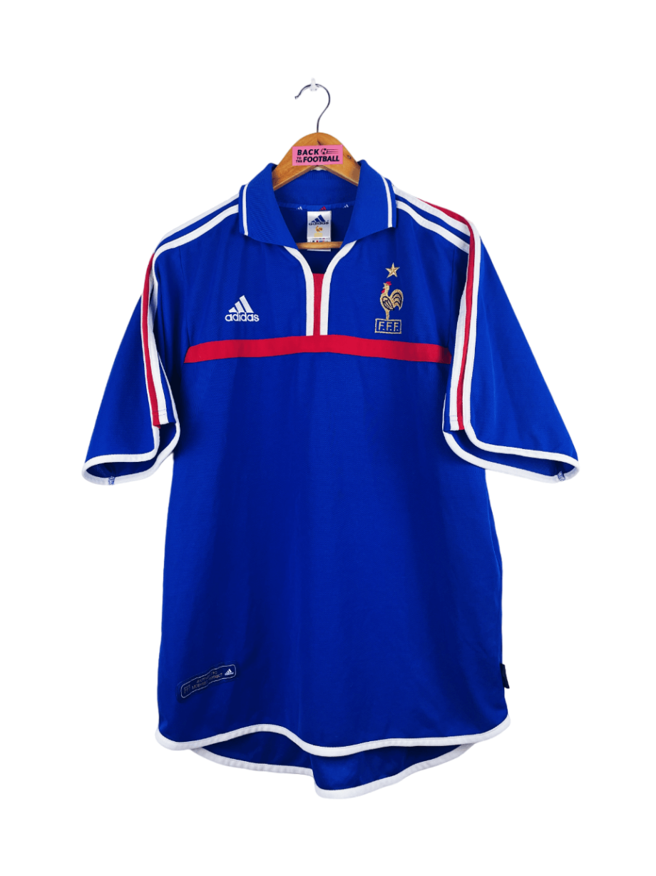 maillot vintage domicile équipe de France 2000