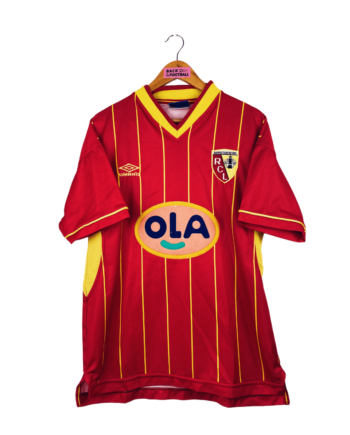 maillot vintage domicile RC Lens 1999/2000