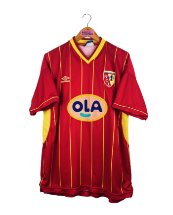 maillot vintage domicile RC Lens 1999/2000