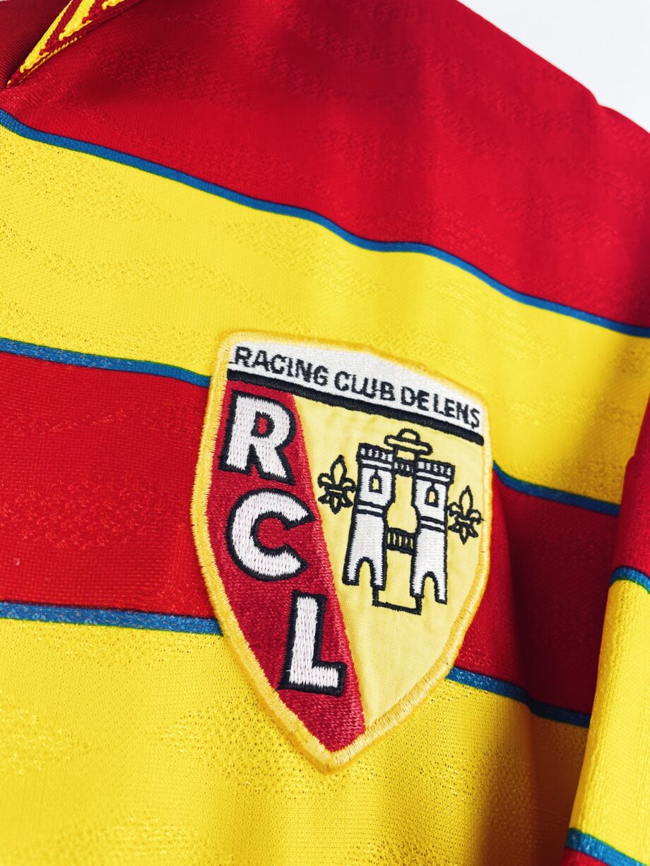 maillot vintage domicile RC Lens 1996/1997 stock pro (player issue)