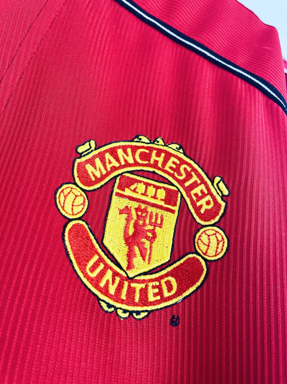 maillot vintage domicile Manchester United 1998/2000 manches longues