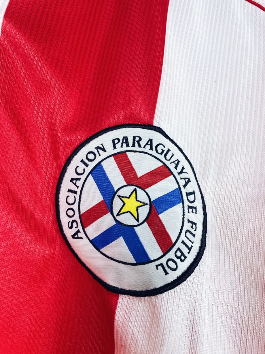 maillot vintage domicile Paraguay 2000/2002