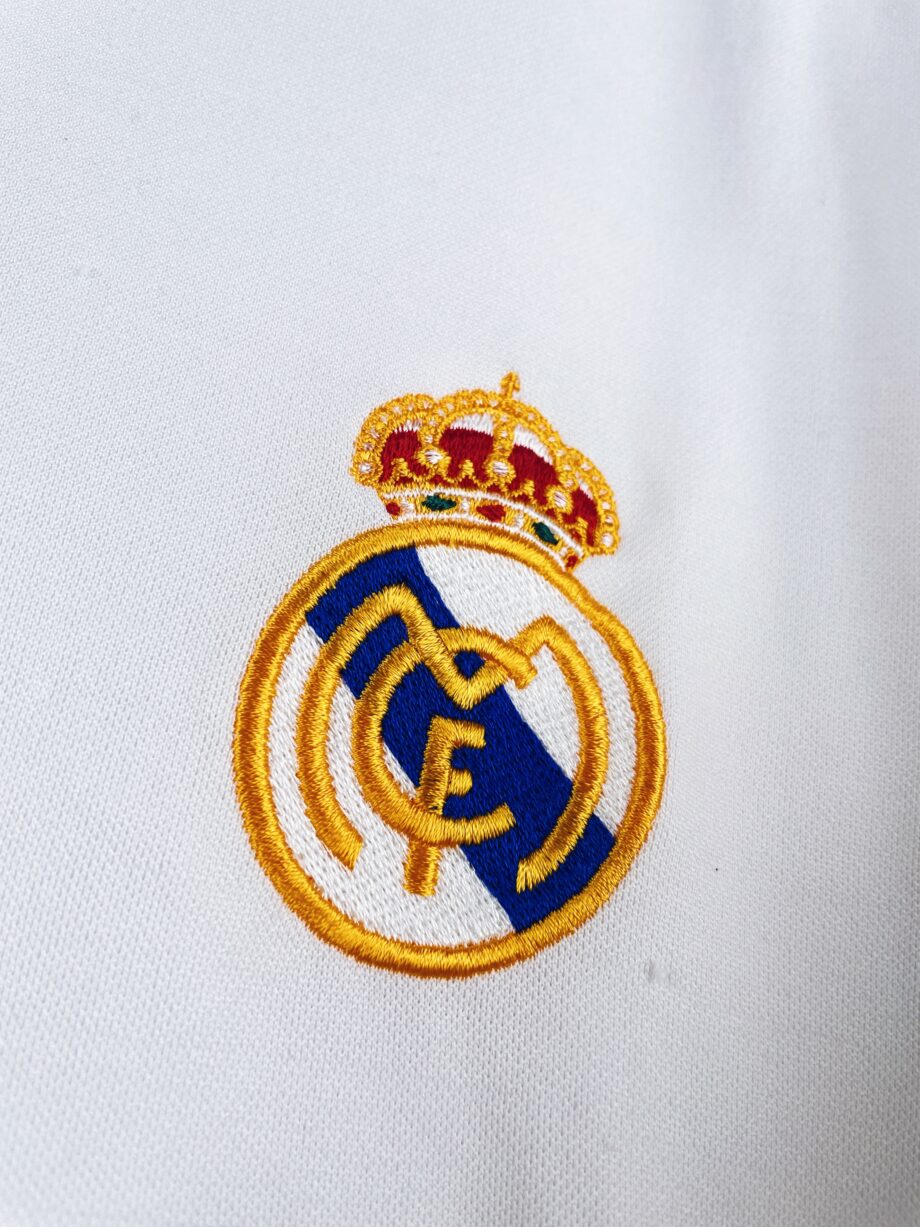 maillot vintage domicile Real Madrid 2001/2002 floqué Zidane #5