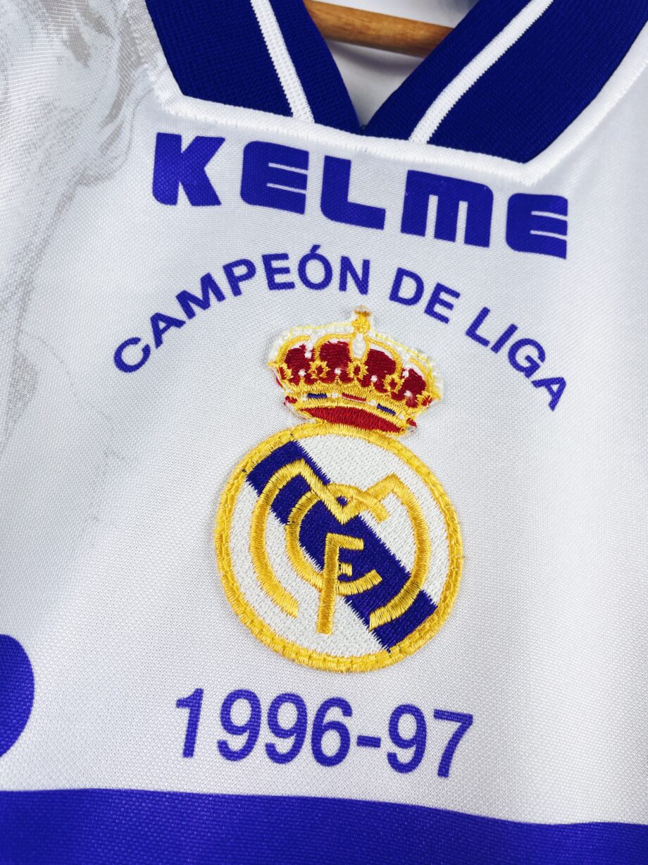 maillot vintage Real Madrid 1996/1997 Campeón de Liga