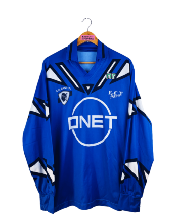 maillot vintage domicile SC Bastia 1993/1994 manches longues