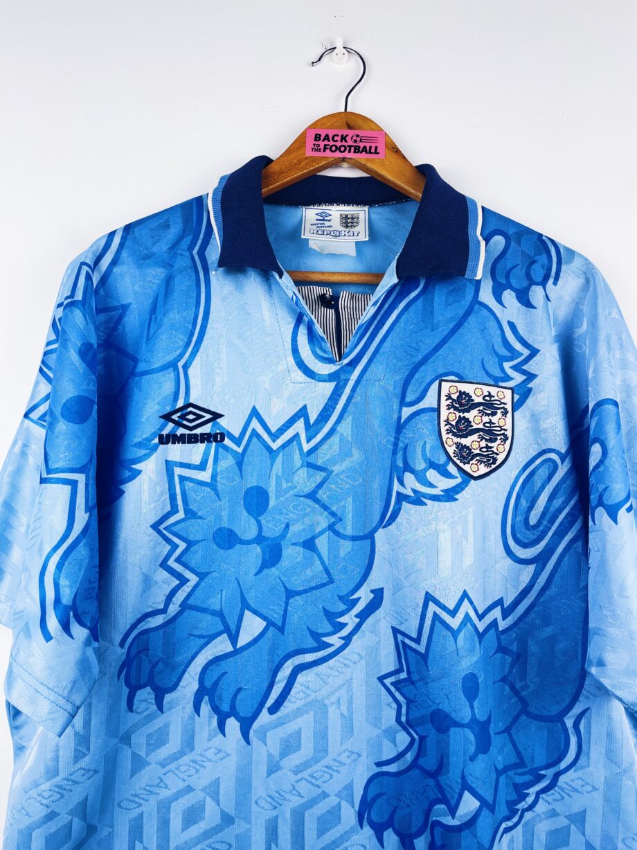 maillot vintage third Angleterre 1992/1993