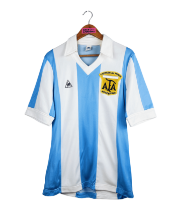 maillot vintage domicile Argentine 1980/1982 Campeon del Mundo