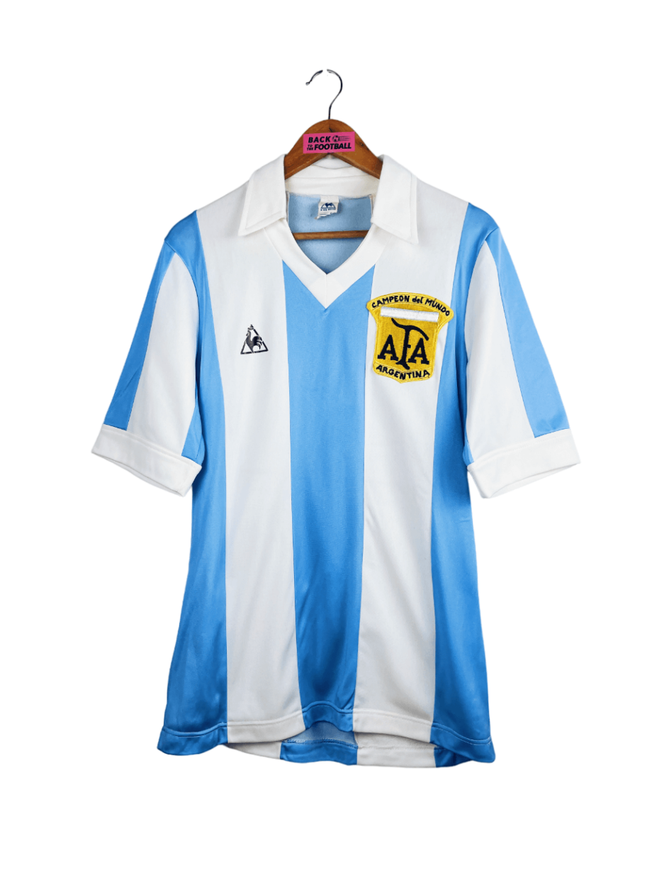 maillot vintage domicile Argentine 1980/1982 Campeon del Mundo