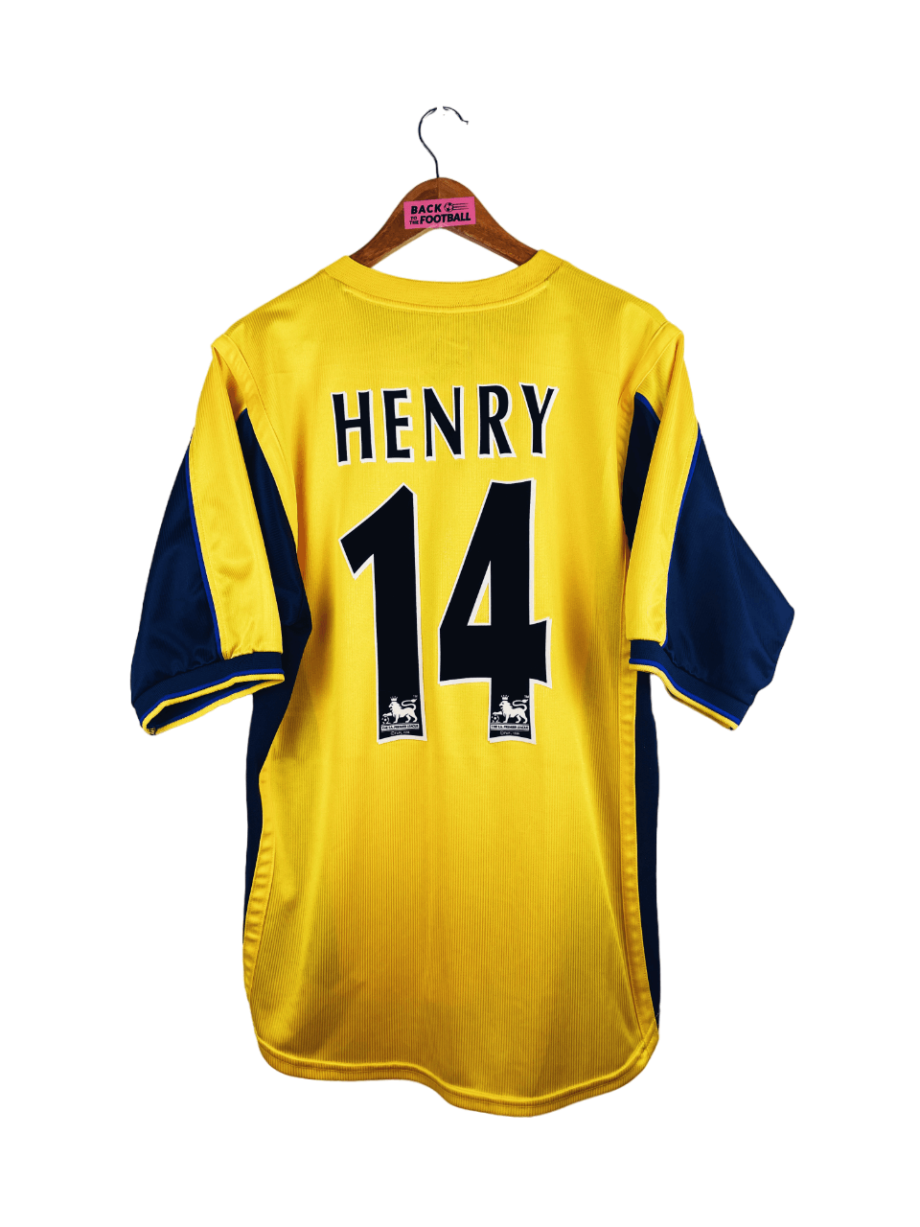 maillot vintage extérieur Arsenal 1999/2000 floqué Henry #14