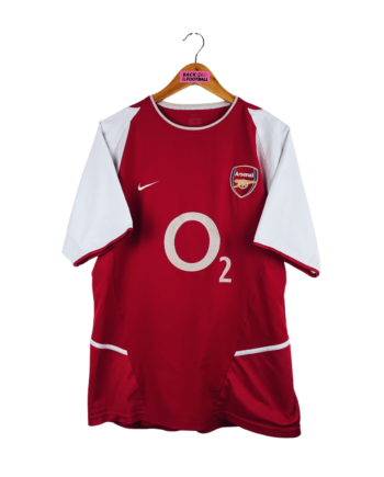 maillot vintage domicile Arsenal 2002/2004