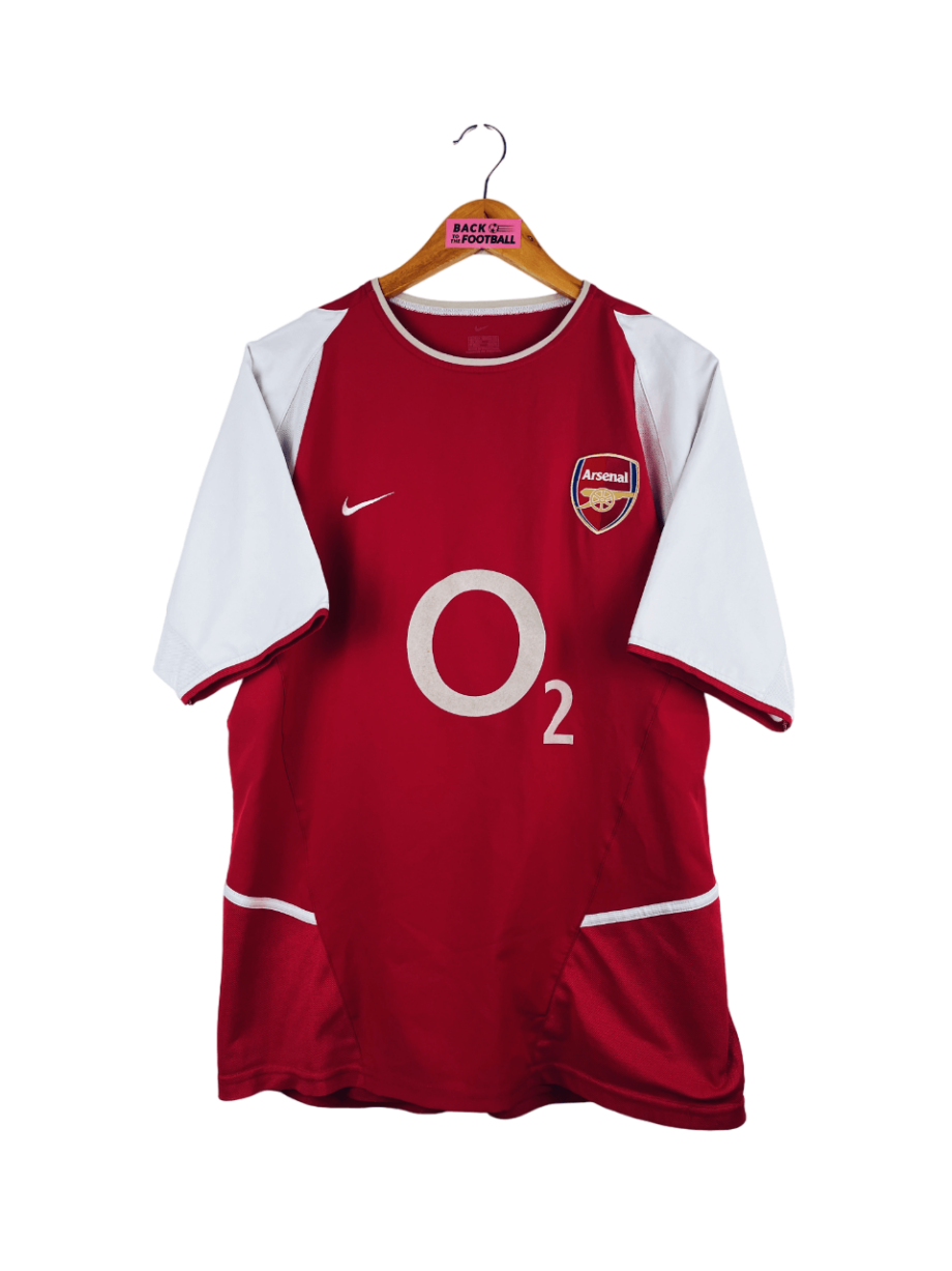 maillot vintage domicile Arsenal 2002/2004