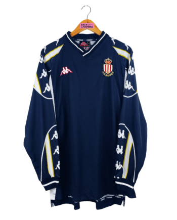 maillot vintage entrainement AS Monaco 2000/2001 manches longues