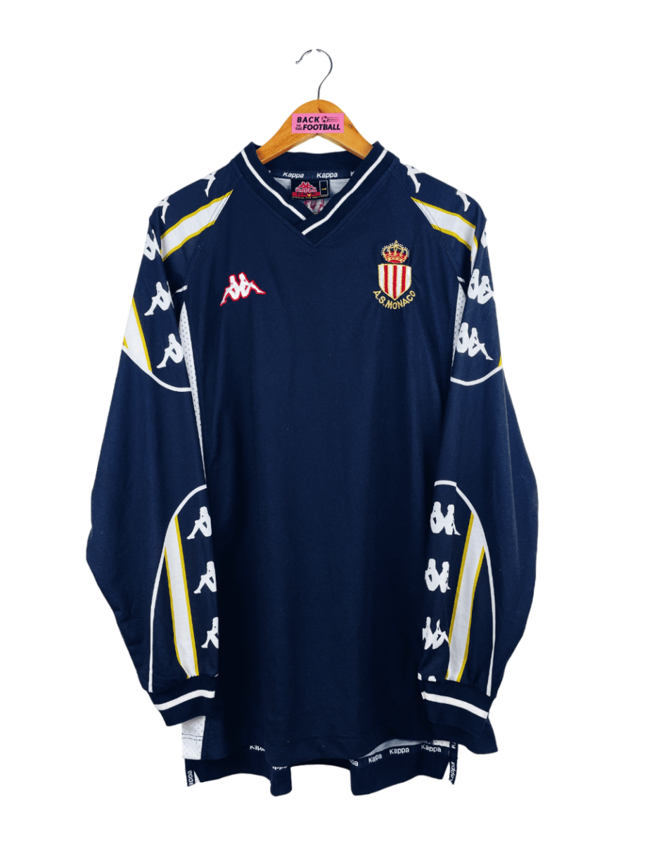 maillot vintage entrainement AS Monaco 2000/2001 manches longues