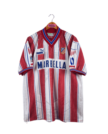 maillot vintage Atlético Madrid 1996 spécial finale Copa del Rey