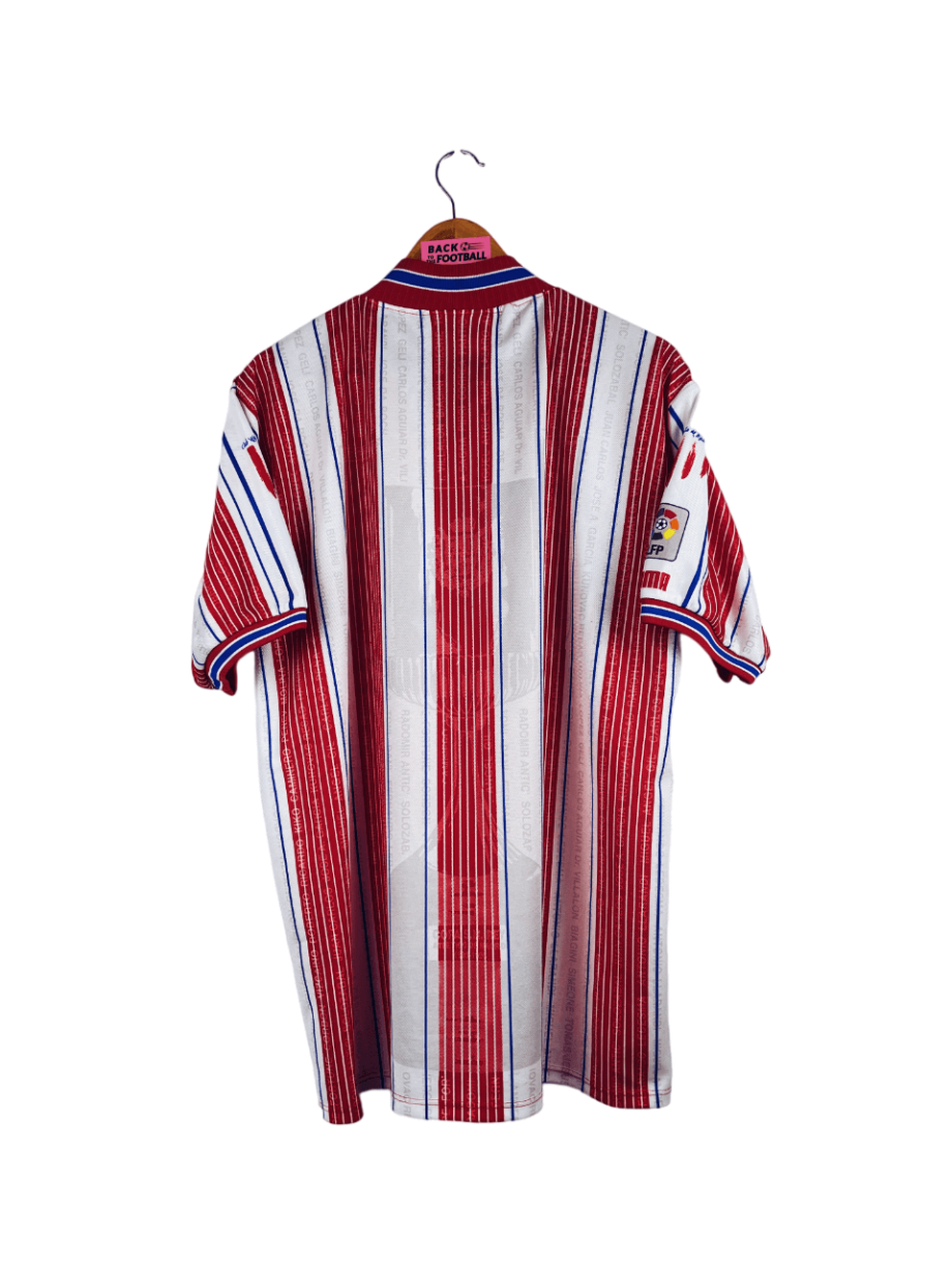 maillot vintage Atlético Madrid 1996 spécial finale Copa del Rey