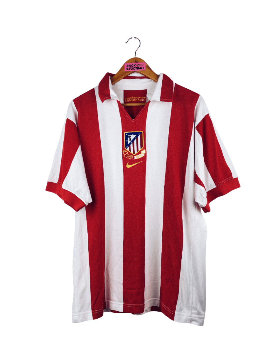 maillot vintage Atlético Madrid 2003/2004 Centenaire