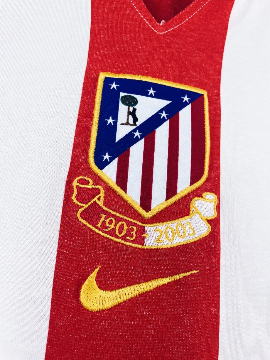 maillot vintage Atlético Madrid 2003/2004 Centenaire