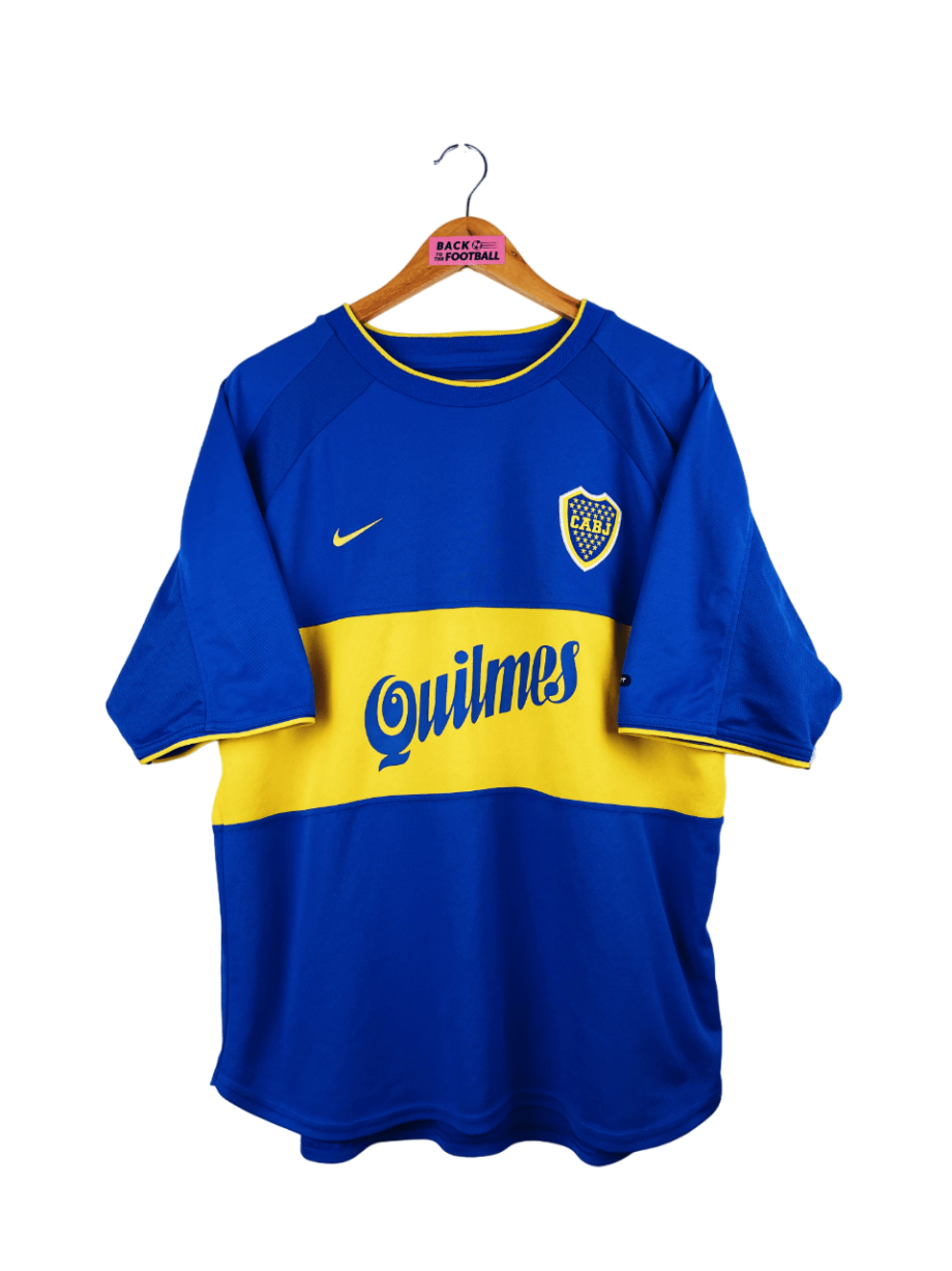 maillot vintage domicile Boca Juniors 2000/2001