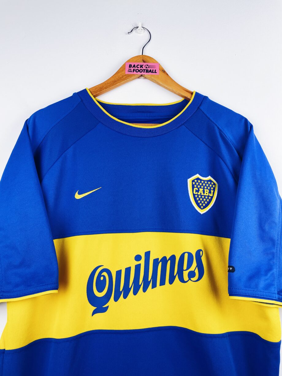 maillot vintage domicile Boca Juniors 2000/2001