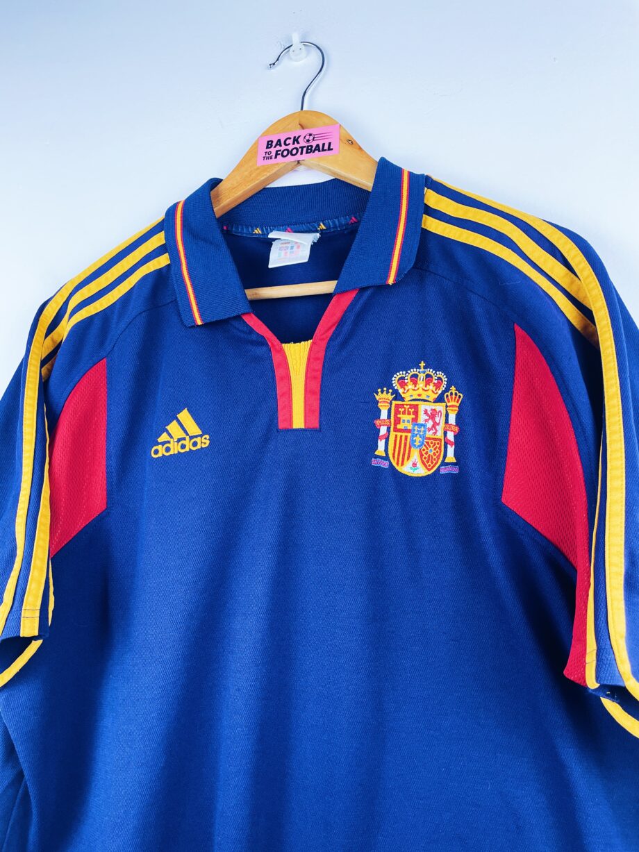 maillot vintage extérieur Espagne 2000