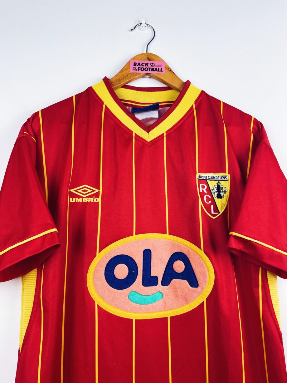 maillot vintage domicile RC Lens 1999/2000