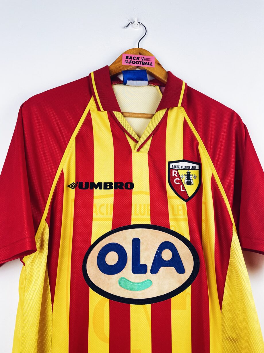 maillot vintage domicile RC Lens 1998/1999