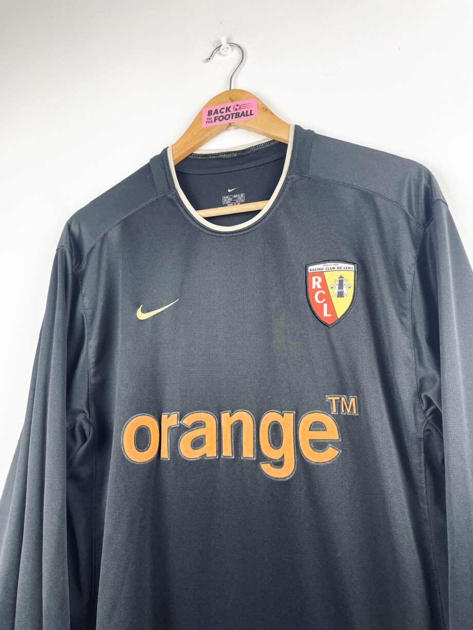 maillot vintage extérieur RC Lens 2002/2003 manches longues