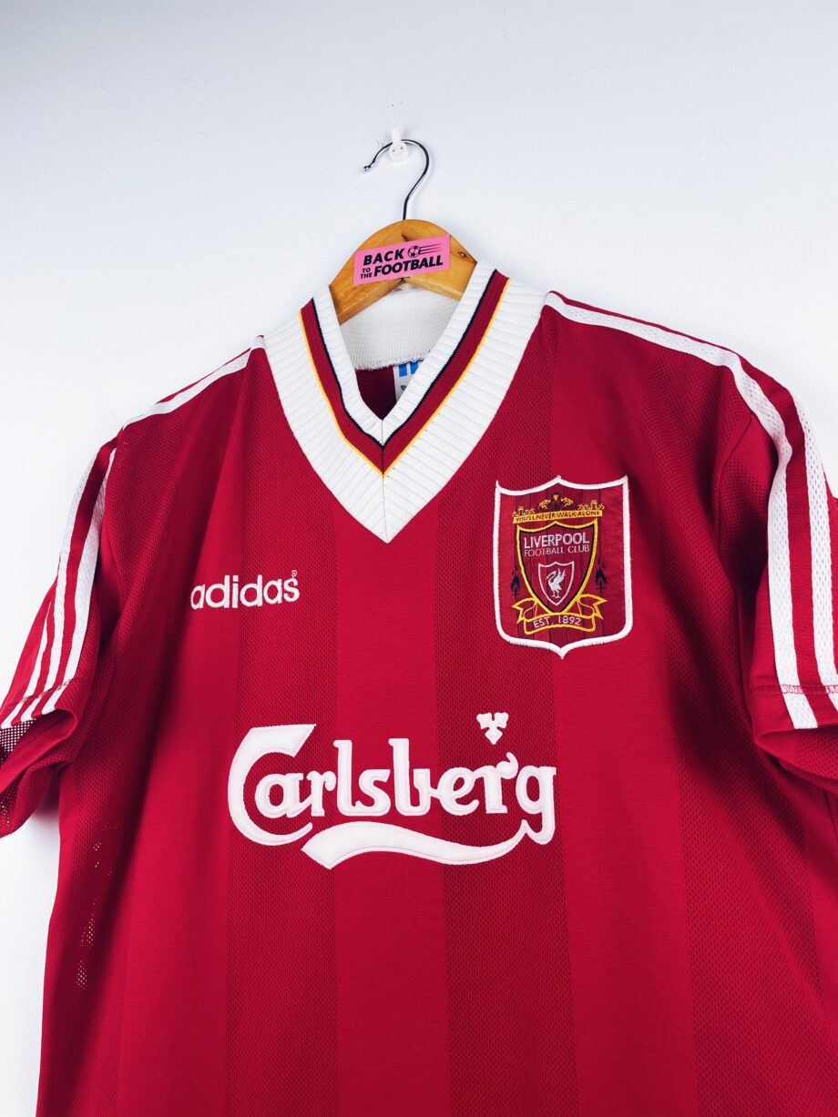 maillot vintage domicile Liverpool 1995/1996