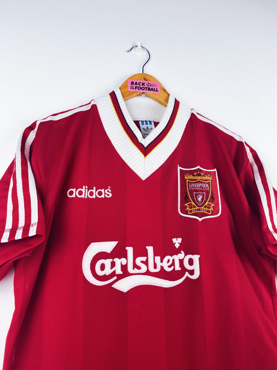 maillot vintage domicile Liverpool 1995/1996