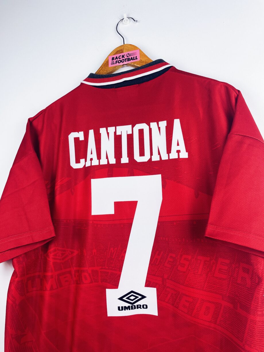 maillot vintage domicile Manchester United 1994/1996 floqué Cantona #7