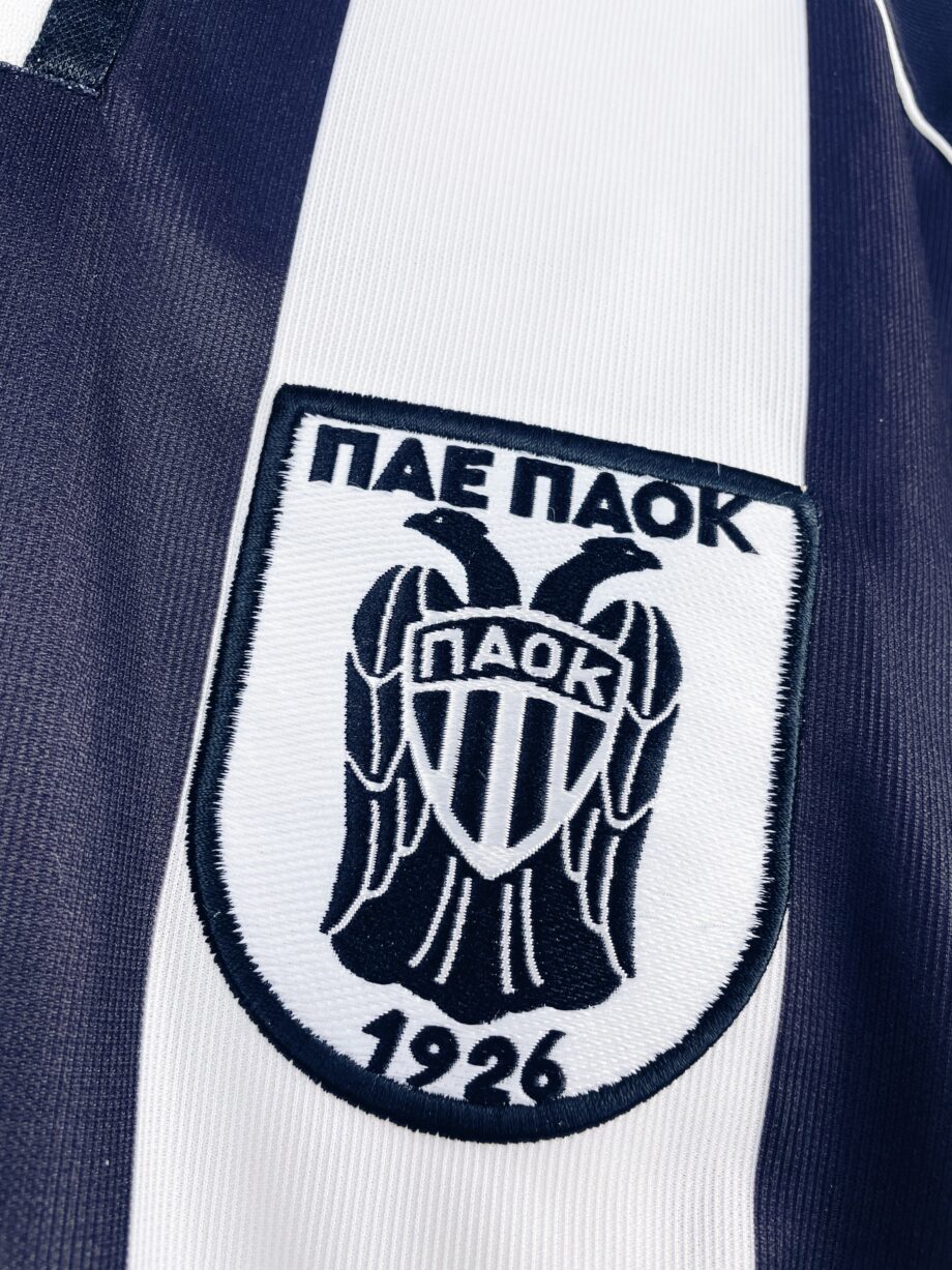 maillot vintage domicile PAOK Salonique 2001/2002 manches longues