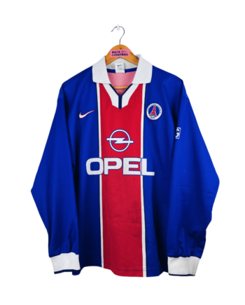 maillot vintage domicile PSG 1997/1998 manches longues player issue (stock pro)