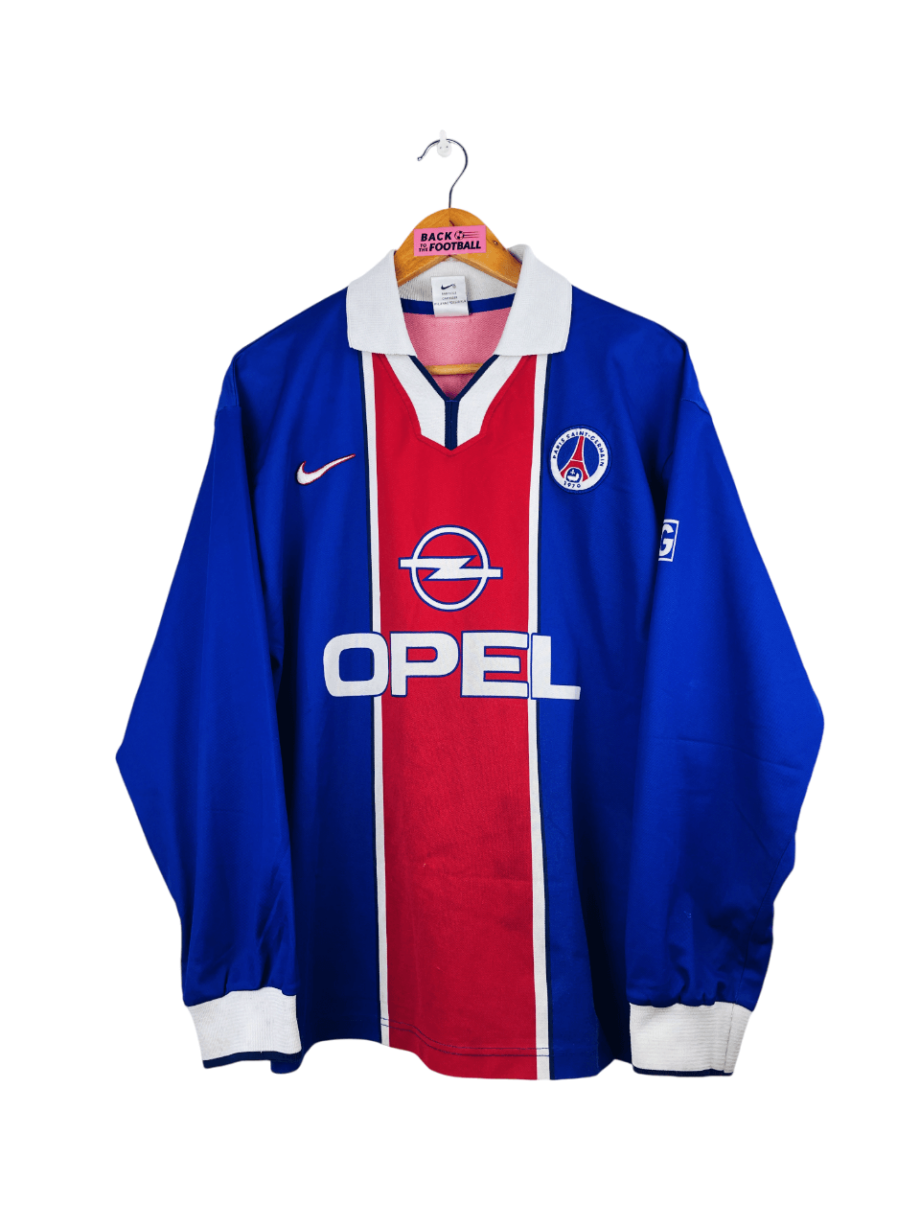 maillot vintage domicile PSG 1997/1998 manches longues player issue (stock pro)