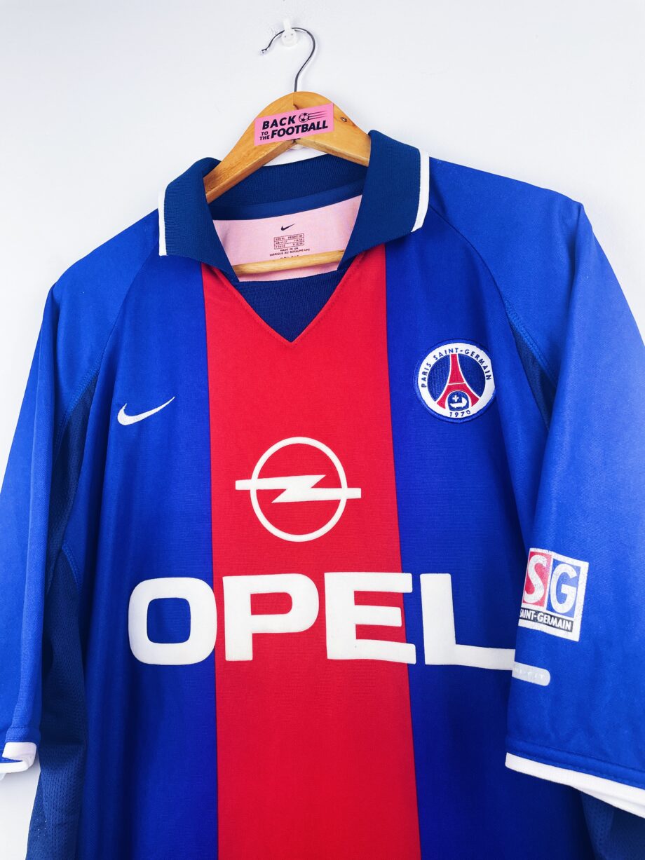 maillot vintage domicile du PSG 2000/2001