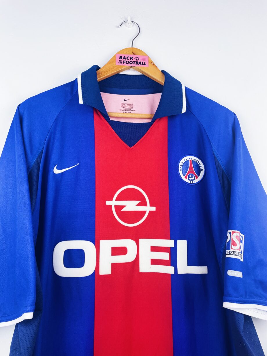 maillot vintage domicile du PSG 2000/2001