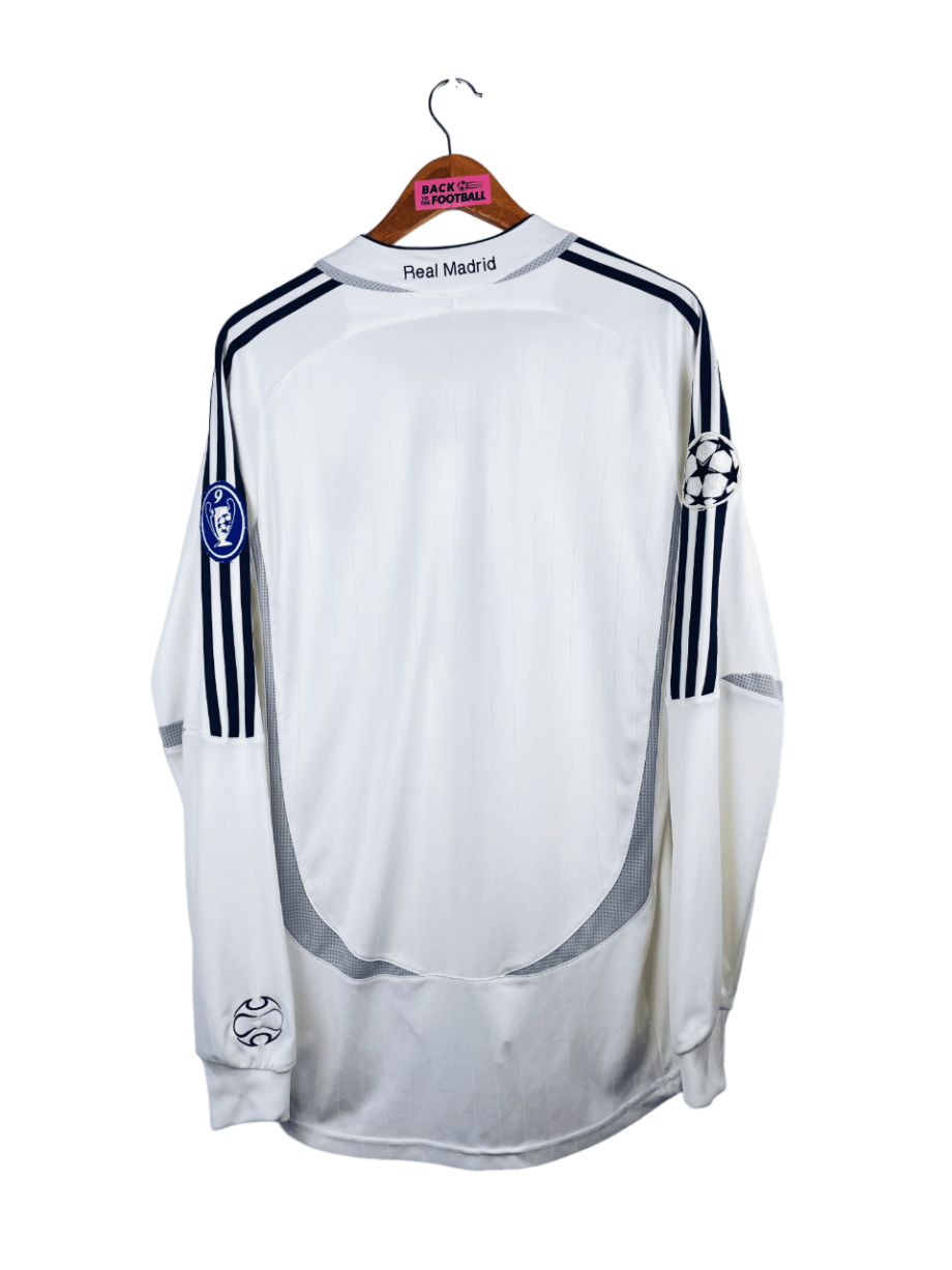 maillot vintage domicile Real Madrid 2006/2007 manches longues