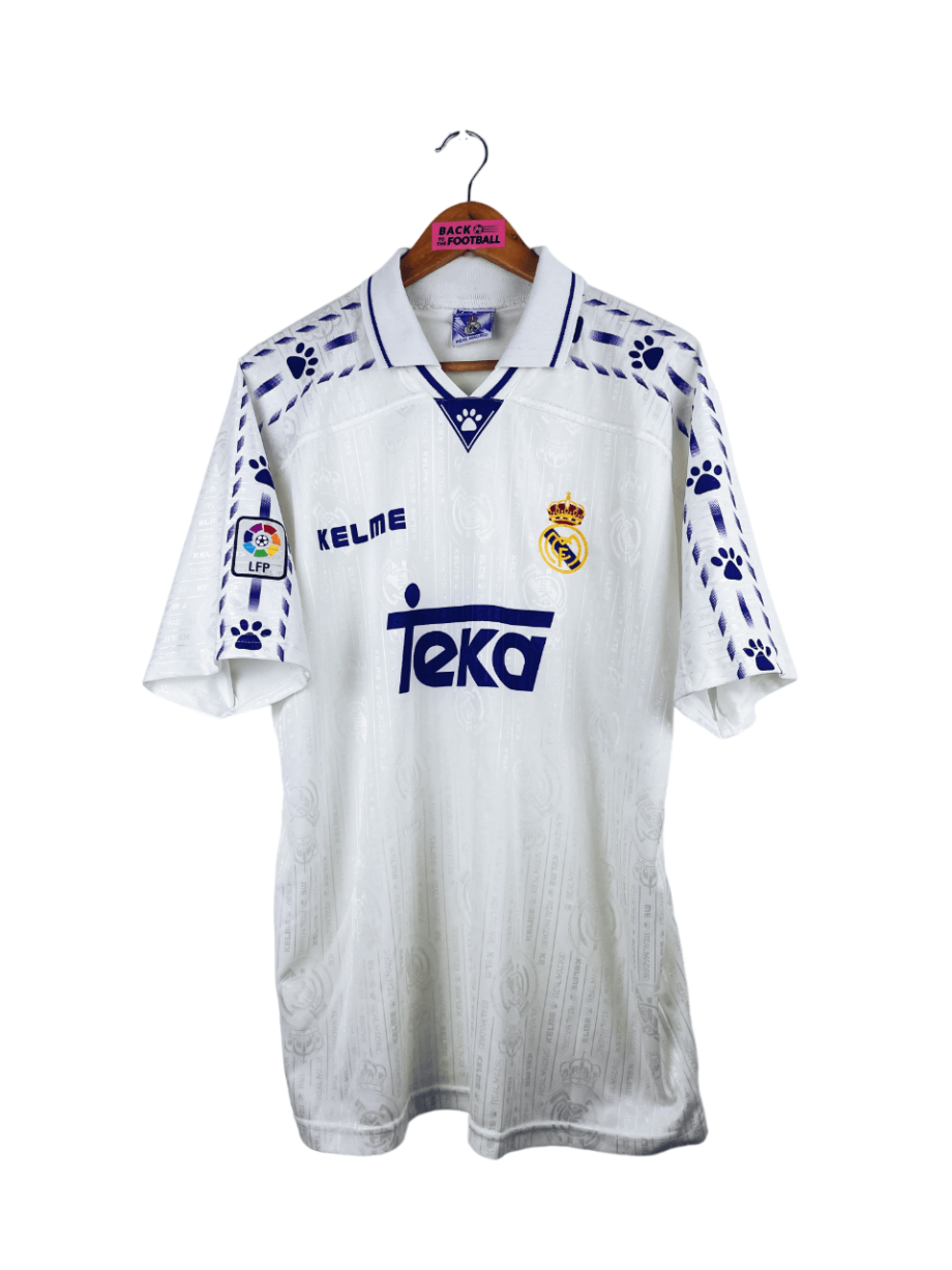 maillot vintage domicile Real Madrid 1996/1997