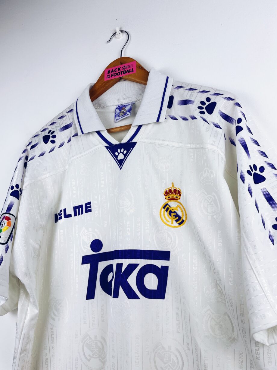 maillot vintage domicile Real Madrid 1996/1997