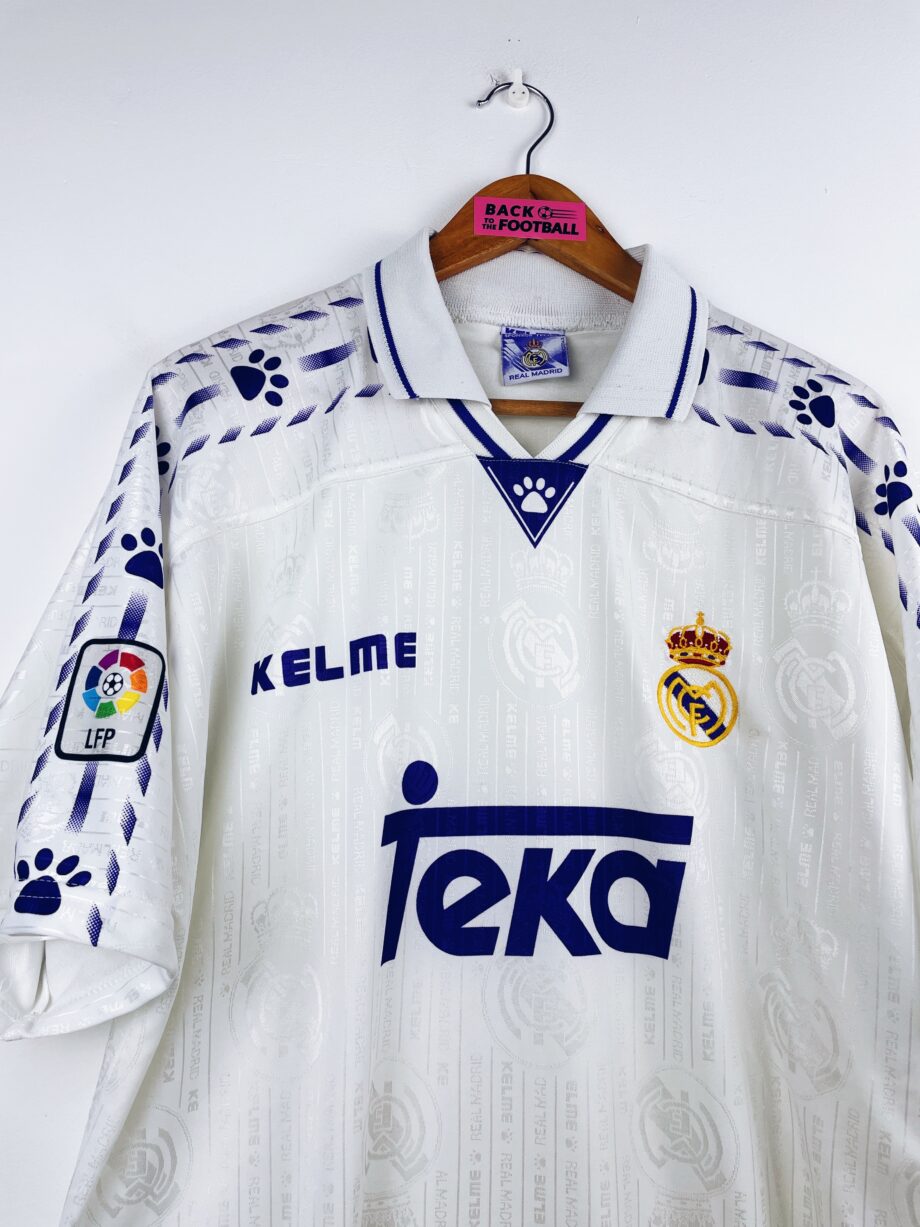 maillot vintage domicile Real Madrid 1996/1997