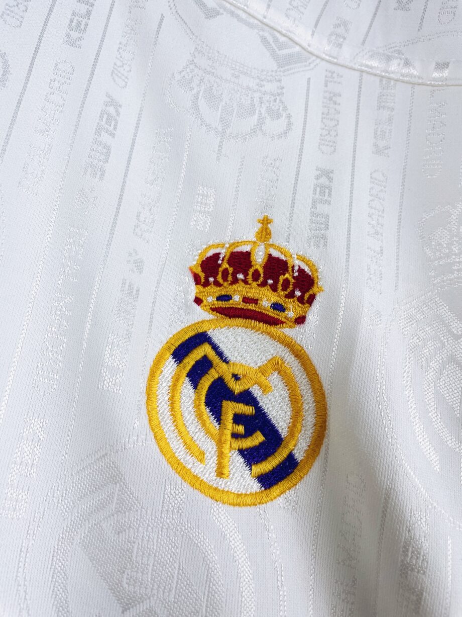 maillot vintage domicile Real Madrid 1996/1997